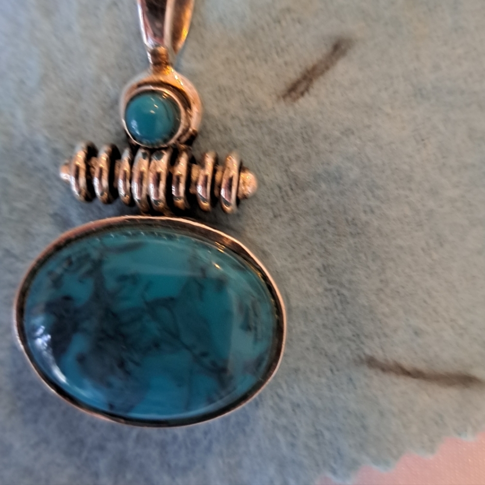BUNDLE PRICE/Turquoise Necklace - Picture 4 of 9